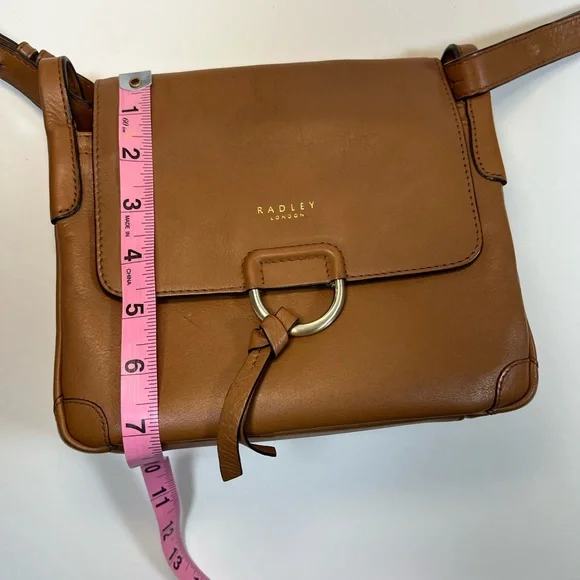 Radley London Brown Leather Crossbody Bag - Picture 11 of 15